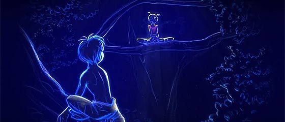 【動画】元ウォルト・ディズニー・スタジオのアニメーター グレン・キーン氏による、次第に成長していく2人と1頭を味のある手描きスケッチで描いた美しいアニメーション作品『 The Duet 』
