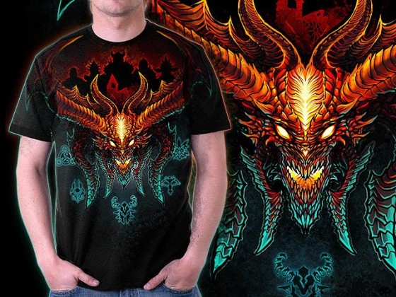 アクションRPG『 Diablo III 』をテーマに開催されている、Tシャツデザインコンテストの出来が素晴らしい10