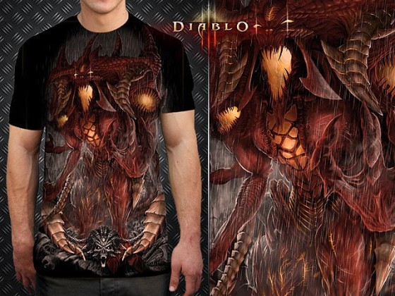 アクションRPG『 Diablo III 』をテーマに開催されている、Tシャツデザインコンテストの出来が素晴らしい11