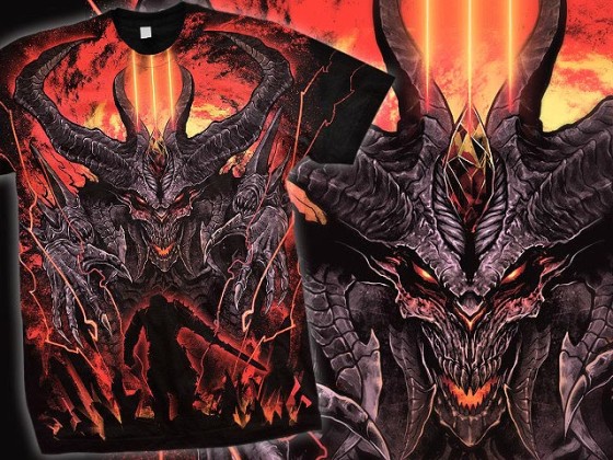 アクションRPG『 Diablo III 』をテーマに開催されている、Tシャツデザインコンテストの出来が素晴らしい17