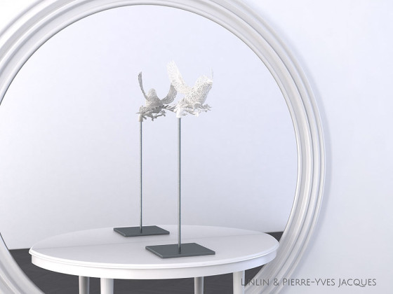 3D PRINTSHOW 2013で展示された、精緻な模様を動物の造型に彫刻した美しい照明作品12