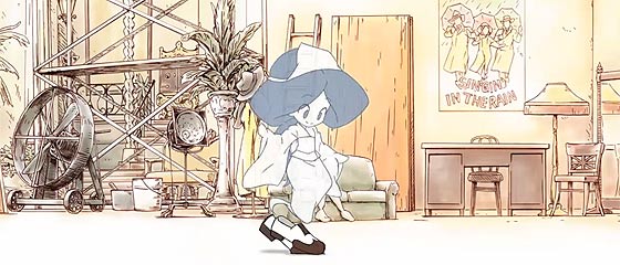 【動画】可愛らしい少女の幽霊が靴と踊り出す、楽しくてちょっぴり悲しくもあるアニメーション『 義足のMoses 』