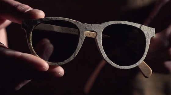 アメリカ・オレゴン州ポートランドで手作りされる石製の眼鏡5