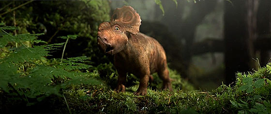 超リアルな3DCG映像で、7000万年前の恐竜が闊歩する時代を体感できる映画『ウォーキング with ダイナソー』の予告映像3